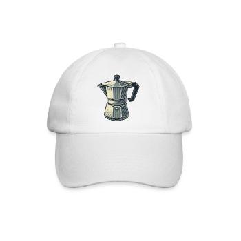 Cafetière à expresso - Casquette classique - blanc/blanc - Devant