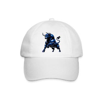 Bull - Baseball Cap - white/white - Front