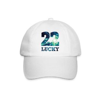 LUCKY22 - Baseball Cap - white/white - Front