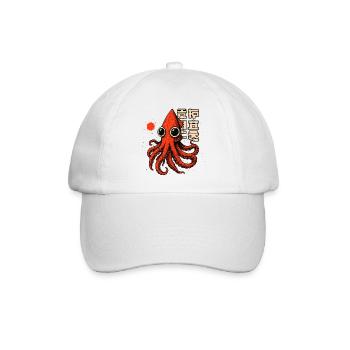 TSHIRT DE CALAMAR - Casquette classique - blanc/blanc - Devant