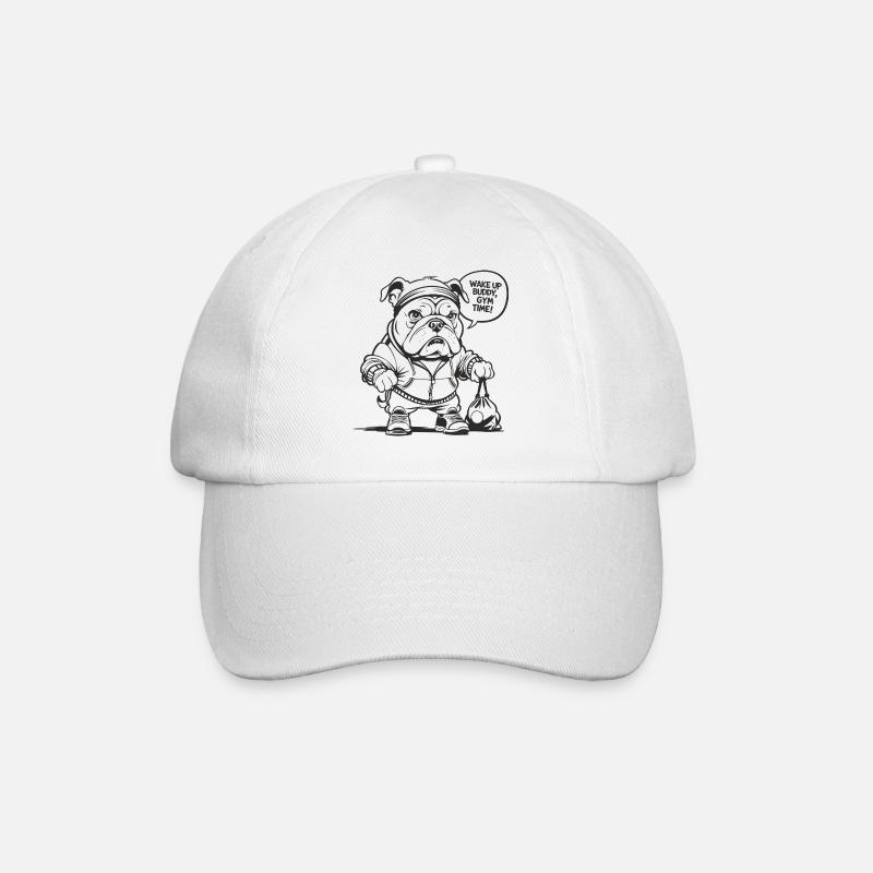 gym, GYM - Baseball Cap - white/white