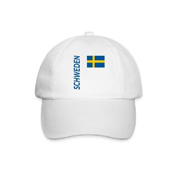 Stockholm - Baseballkappe - Weiß/Weiß - Vorne