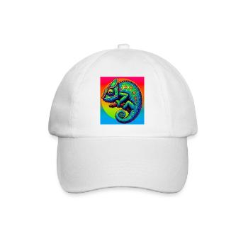 caméléon - Casquette classique - blanc/blanc - Devant