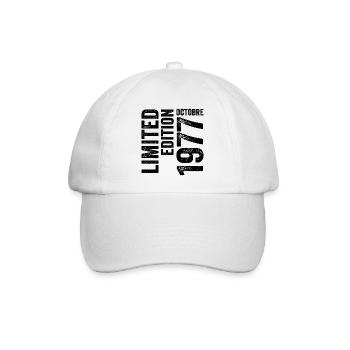 1977 - Baseball Cap - white/white - Front