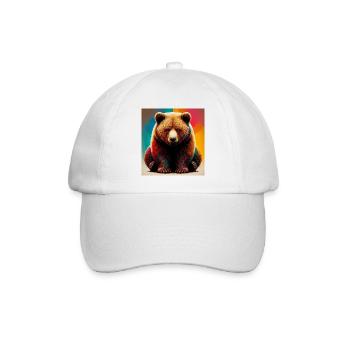 ours - Casquette classique - blanc/blanc - Devant