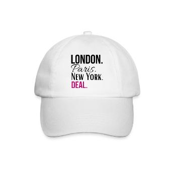Kopie_von_London - Casquette classique - blanc/blanc - Devant