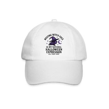 Halloween - Witch - Baseball Cap - white/white - Front