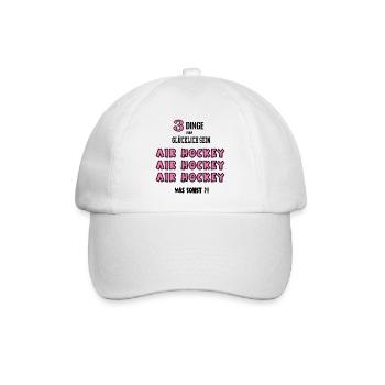 Air Hockey What Else Game Air Hockey Players - Baseball Cap - white/white - Front