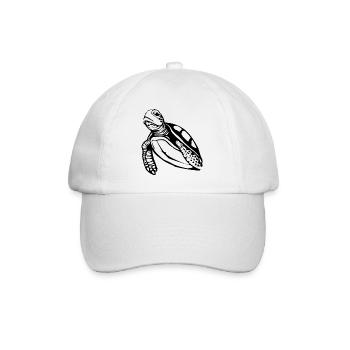 Schildkröten Schildkröten - Baseballkappe - Weiß/Weiß - Vorne