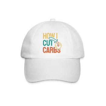 Comment réduire les glucides - Casquette classique - blanc/blanc - Devant