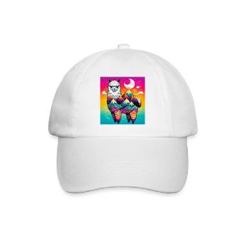 Alpaga - Casquette classique - blanc/blanc - Devant