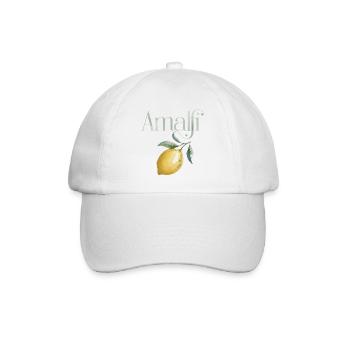 AMALFI – Lemon Chic - Baseball Cap - white/white - Front