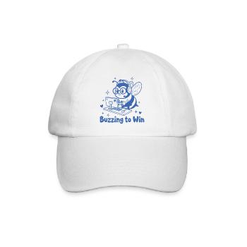Gaming Bee on the PC Buzzing to Win - Baseball Cap - white/white - Front