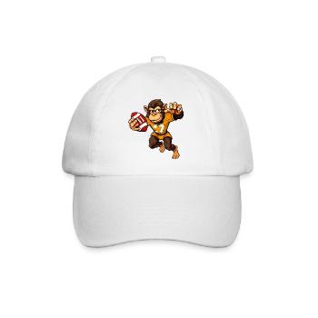 Monkeys Rugby - Casquette classique - blanc/blanc - Devant