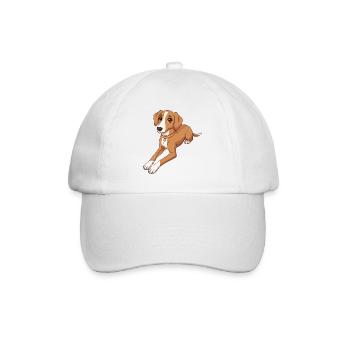 Podenco Dog Dog Breed Dog Owner Pet - Baseball Cap - white/white - Front