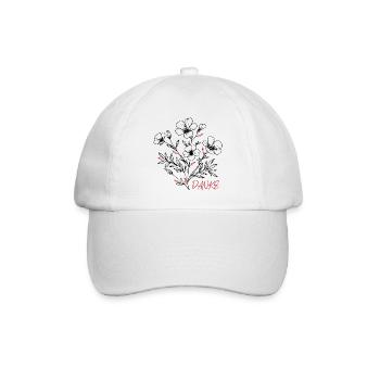 Bouquet - Baseball Cap - white/white - Front