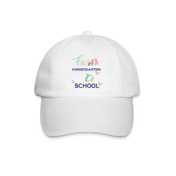 Maternelle - Casquette classique - blanc/blanc - Devant