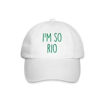 Rio de Janeiro Brésil Brasilien - Casquette classique - blanc/blanc - Devant