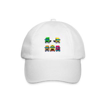 Vibrant Trucken Collection - Baseball Cap - white/white - Front