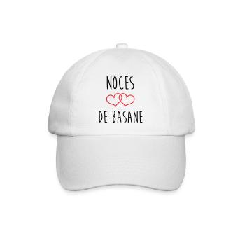 noces de basane 31 ans de mariage - Casquette classique - blanc/blanc - Devant
