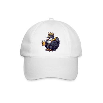 Harpy Bird Beer King - Baseball Cap - white/white - Front