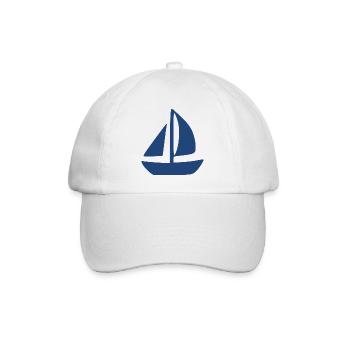 Sailboat Sailing Ship Sailing Gift - Baseball Cap - white/white - Front
