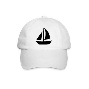 Sailboat Sailing Ship Sailing Gift - Baseball Cap - white/white - Front