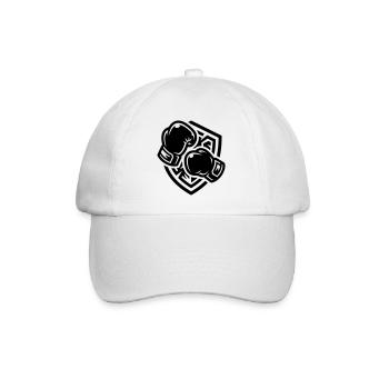 Gants de boxe Armoiries Boxe - Casquette classique - blanc/blanc - Devant