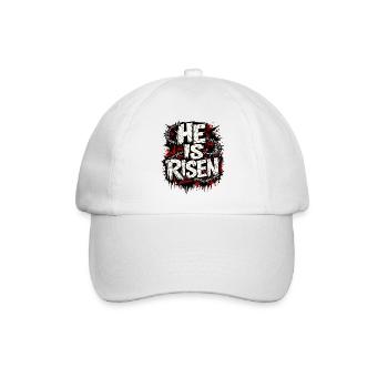 Team Jesus Logo - Baseball Cap - white/white - Front