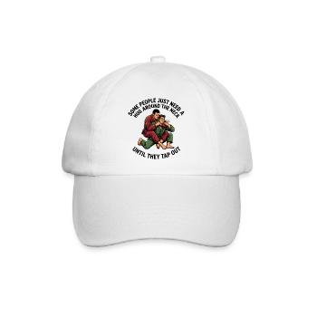 Certaines personnes ont juste besoin d’un câlin - Casquette classique - blanc/blanc - Devant