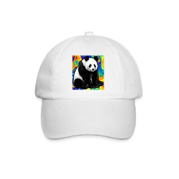 panda - Casquette classique - blanc/blanc - Devant