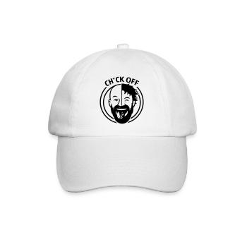 Funny Shirt Beard Graphic Tee Gift for Men fashion - Baseball Cap - white/white - Front