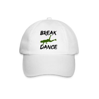 Breakdance - Casquette classique - blanc/blanc - Devant