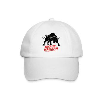 Maillot de sport Unstoppable Bull Motivation - Casquette classique - blanc/blanc - Devant