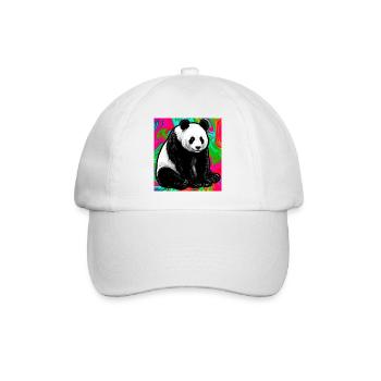 panda - Casquette classique - blanc/blanc - Devant