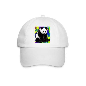 panda - Casquette classique - blanc/blanc - Devant