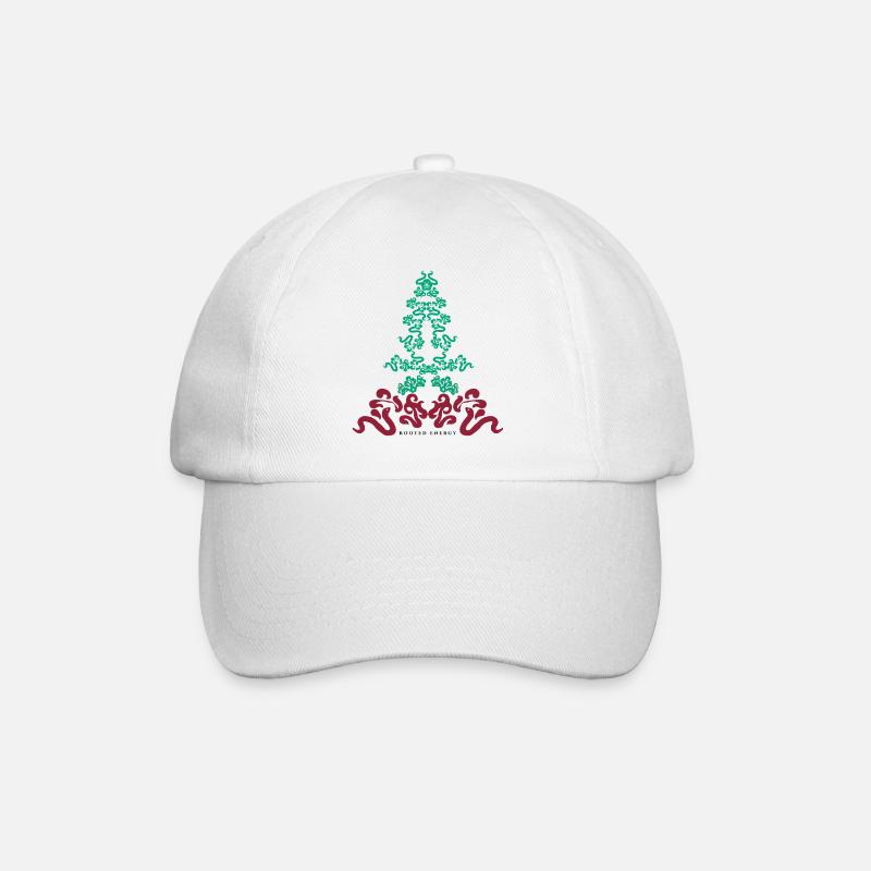Énergie enracinée - Casquette classique - blanc/blanc