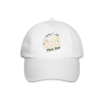 Mountain Trail Run - Baseball Cap - white/white - Front
