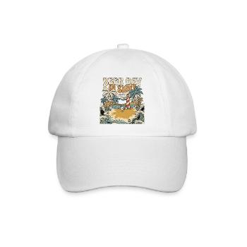 Baie de bière en vue - Casquette classique - blanc/blanc - Devant