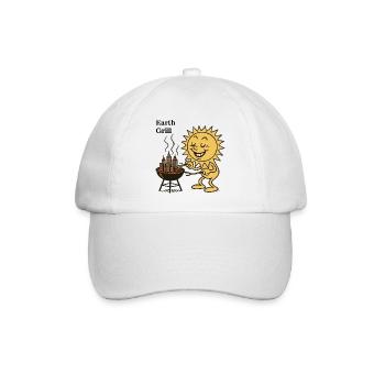 Soleil Barbecue Urbain - Casquette classique - blanc/blanc - Devant