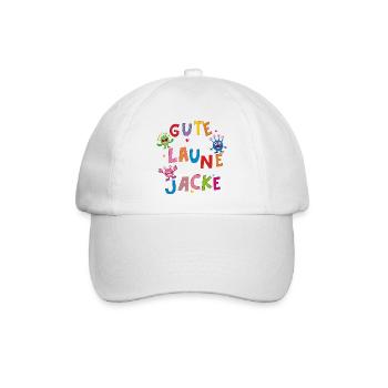 GUTE LAUNE MONSTER  - Baseballkappe - Weiß/Weiß - Vorne