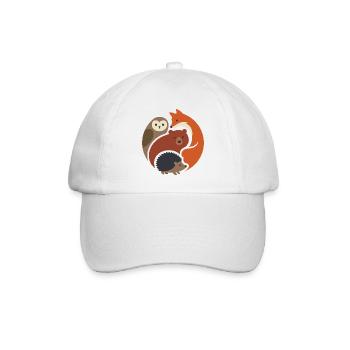 Outdoor Adventure - Respect the Locals - Baseball Cap - white/white - Front