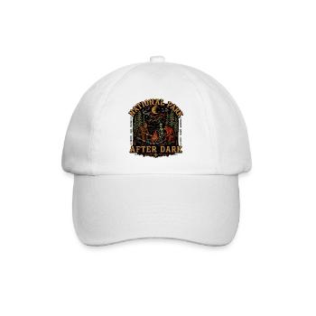 National Park After Dark - Baseball Cap - white/white - Front
