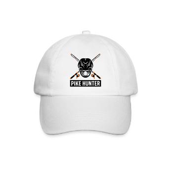 Pike Fishing Rods Graphic - Baseball Cap - white/white - Front