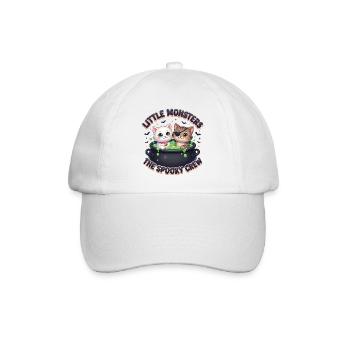 Little Monsters Spooky Crew - Baseball Cap - white/white - Front