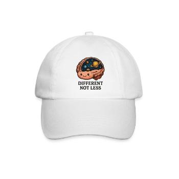 Espace cérébral cosmique avec des planètes - Casquette classique - blanc/blanc - Devant