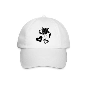 sugarhearts - Baseball Cap - white/white - Front
