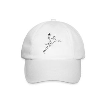 Handball - Baseballkappe - Weiß/Weiß - Vorne