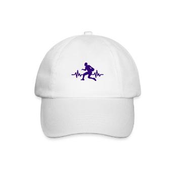 Haertbeat Basketball - USA - Team Sports - Hoops - Baseball Cap - white/white - Front