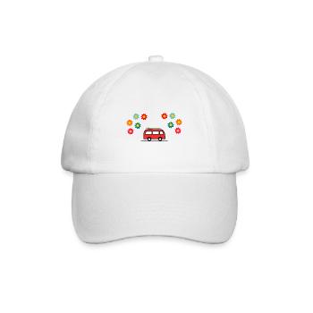 BONNE FÊTE PAPA. PAPA. FÊTE DES PÈRES. PÈRE - Casquette classique - blanc/blanc - Devant